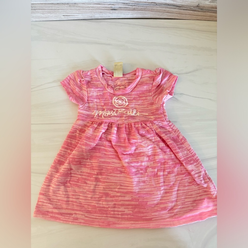 Kavio “Maui Built” pink dress